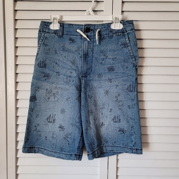 OSHKOSH B'GOSH Boys Denim Shorts, Size 10 - Picture 3 of 9